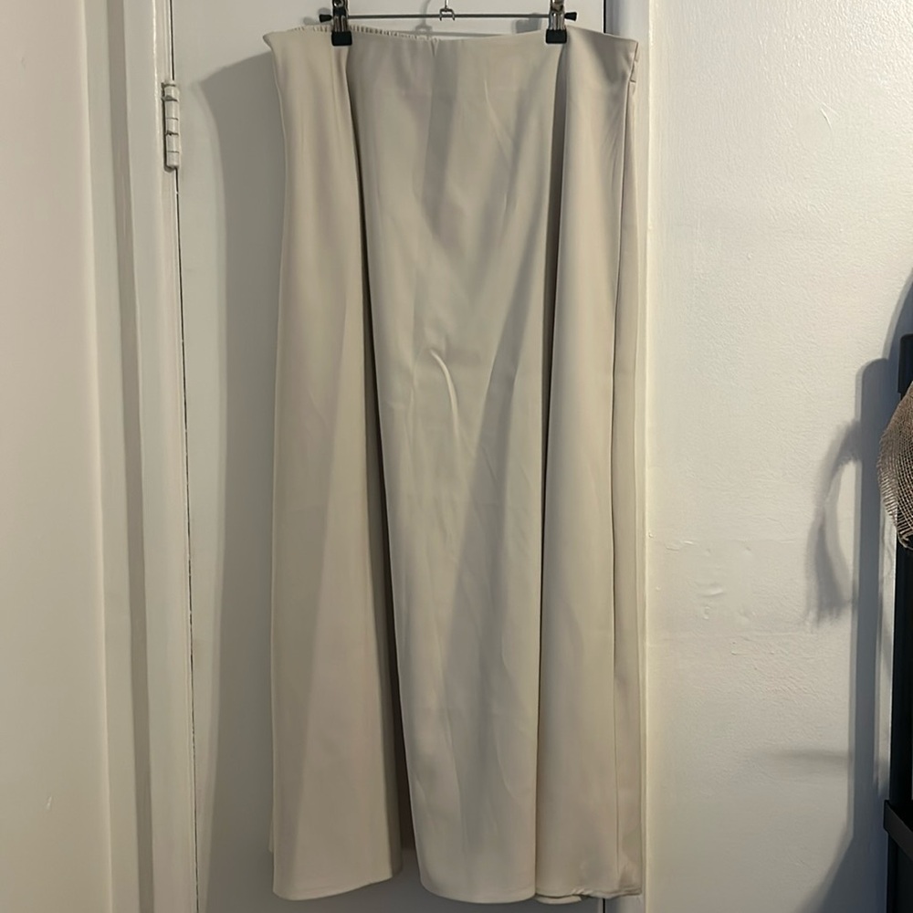 Long full skirt